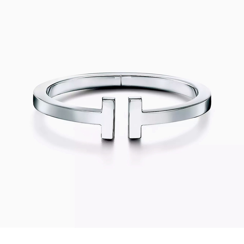 Tiffany T Square Bracelet in Sterling 925 Silver